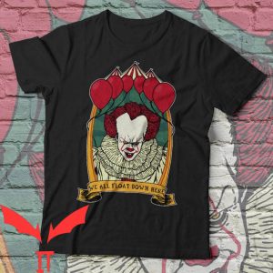 Stephen King IT T-Shirt Pennywise Killer Clown Scary Movie