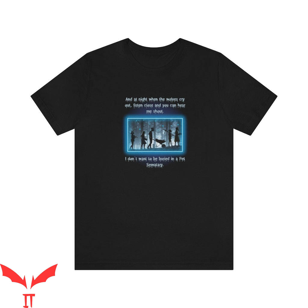 Stephen King IT T-Shirt Pet Sematary X The Ramones