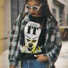 Stephen King IT T-Shirt Scary Clown Face Fan Art IT Movie