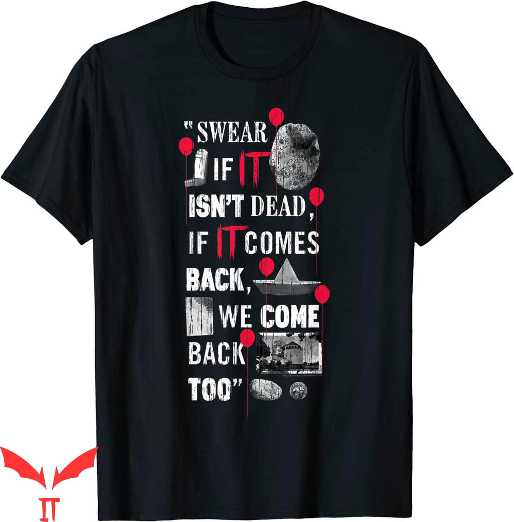 Stephen King IT T-Shirt Swear Horror Movie Character