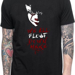Stephen King IT T-Shirt Thriller Horror Movie Clown Joker