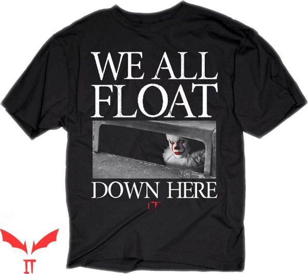 Stephen King IT T-Shirt We All Float Down Here Sewer Smile