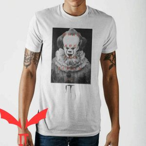 Stephen King IT T-Shirt What Are You Afraid Of Scary Clown