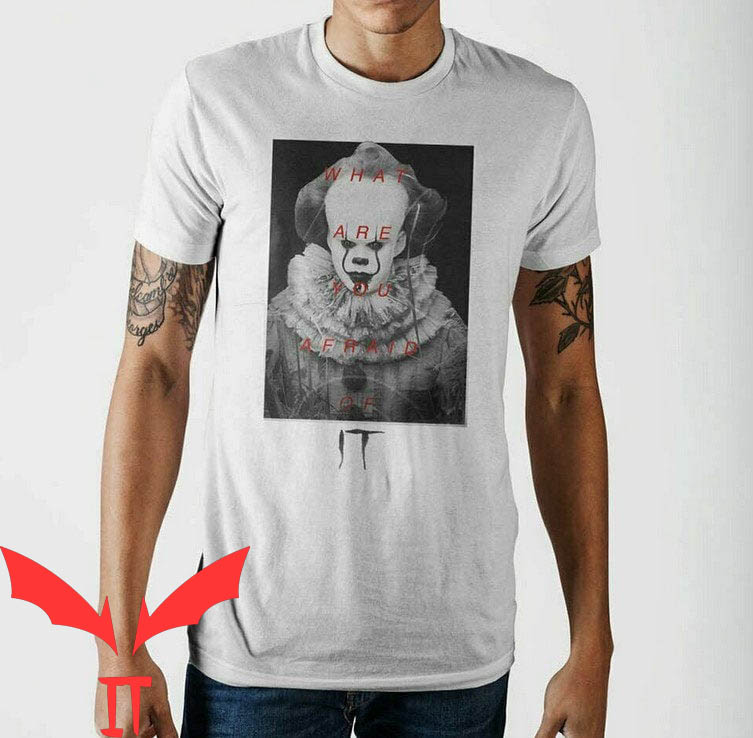 Stephen King IT T-Shirt What Are You Afraid Of Scary Clown