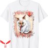 We All Float Down Here T-Shirt Cat Clown Kitten Halloween