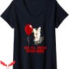 We All Float Down Here T-Shirt Clown Cat Kitten Halloween IT