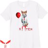 We All Float Down Here T-Shirt Clown Cat Kitten IT Movie