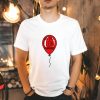 We All Float Down Here T-Shirt Clown Graphic Tee IT Movie