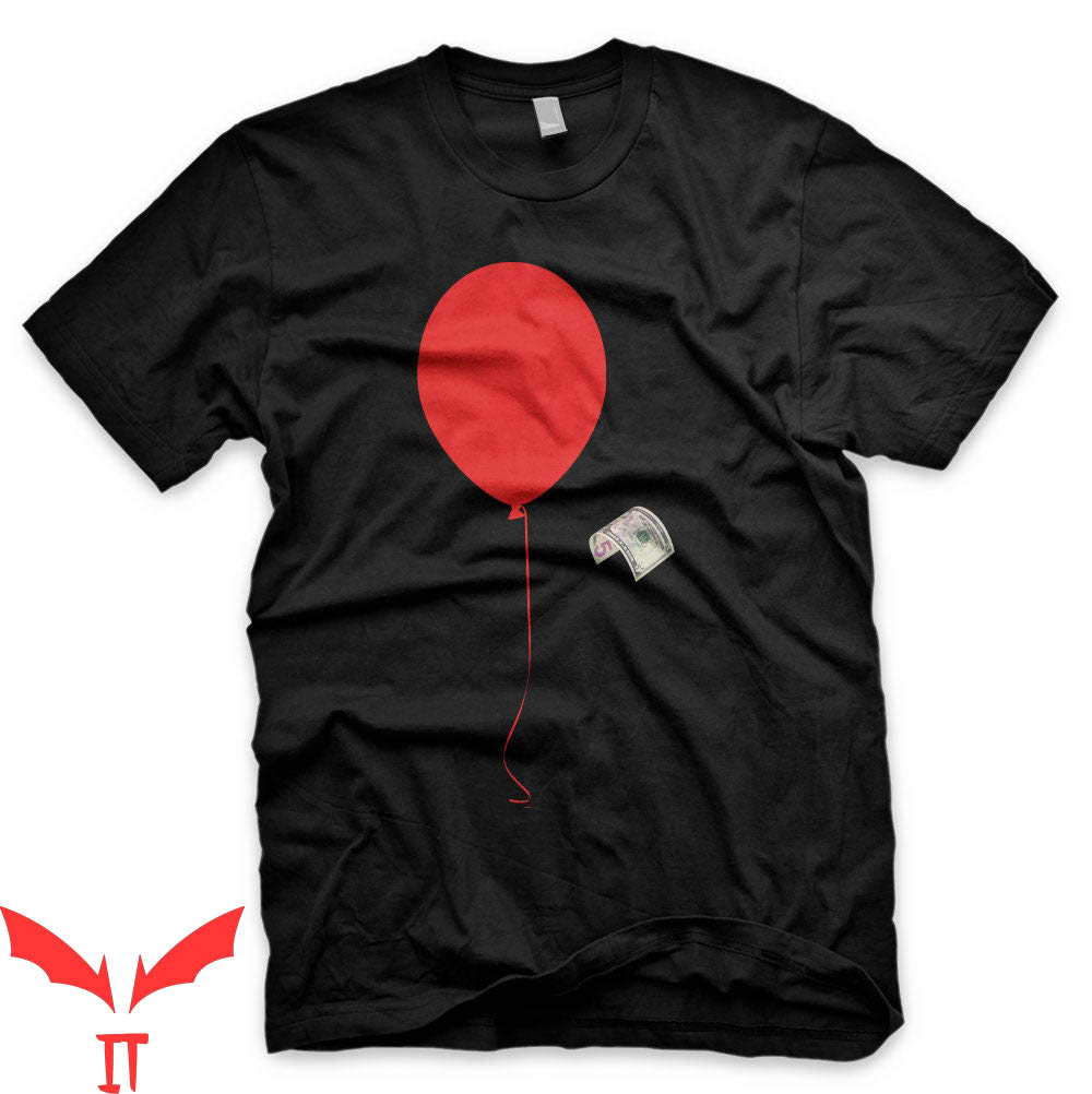 We All Float Down Here T-Shirt Floating Balloon IT The Movie