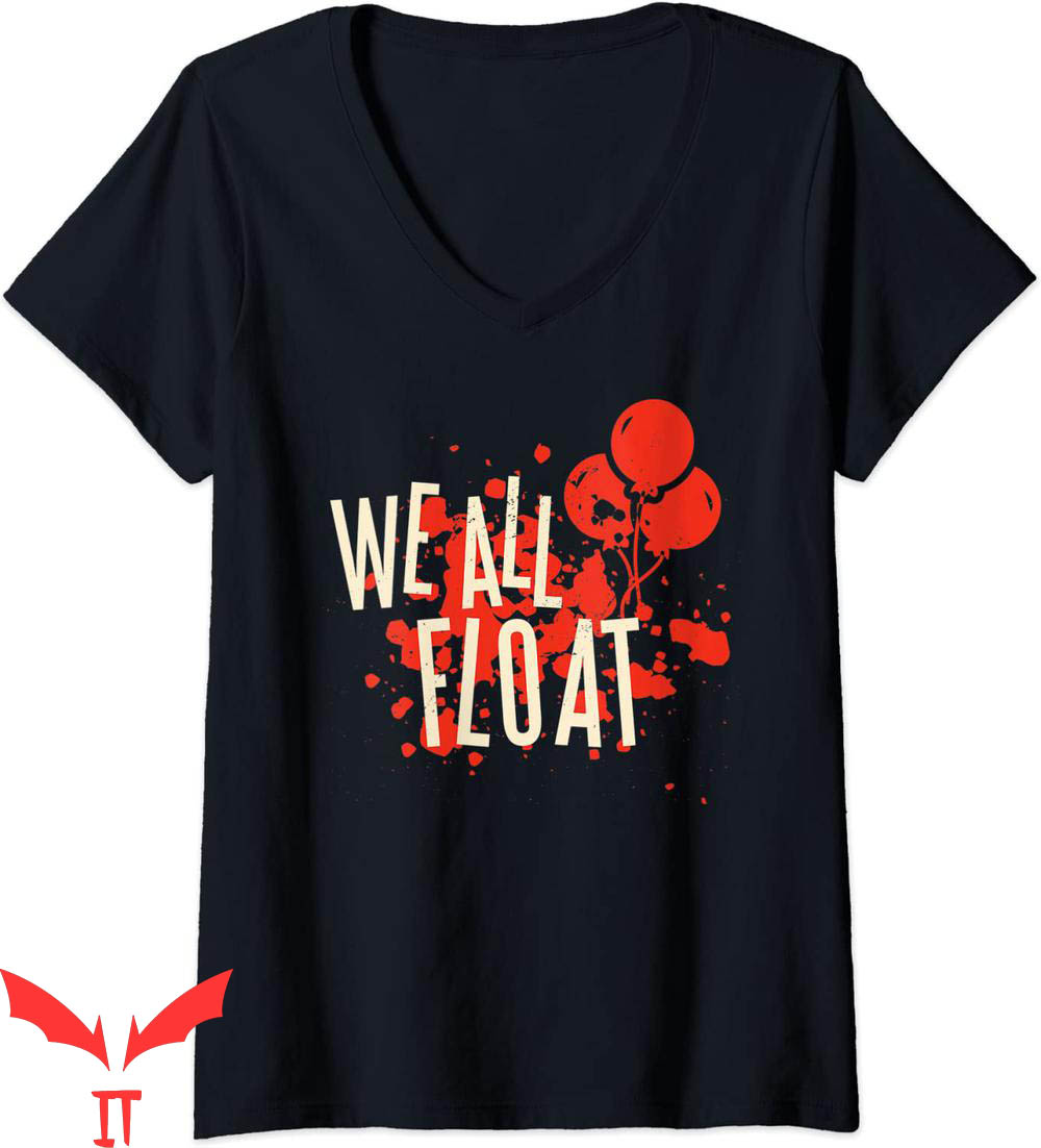 We All Float Down Here T-Shirt Funny Design IT The Movie