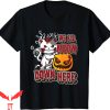 We All Float Down Here T-Shirt Halloween Playful Scary Cat