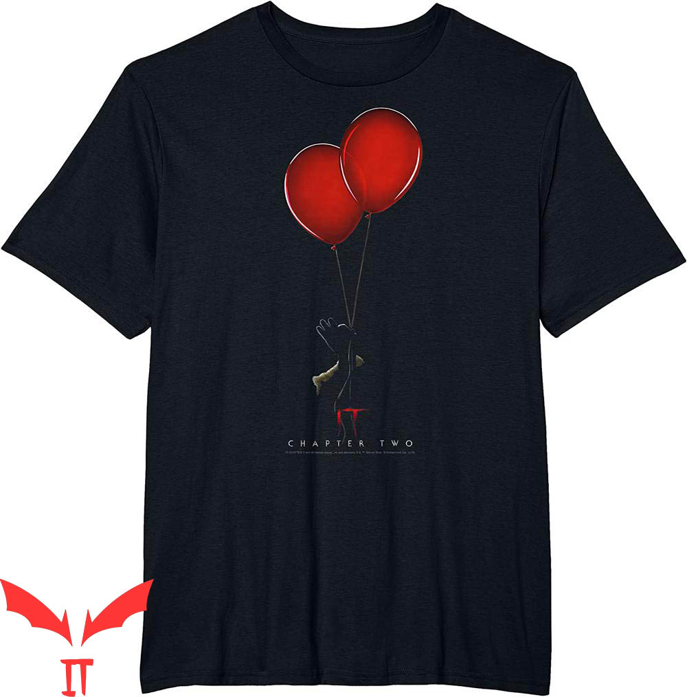 We All Float Down Here T-Shirt IT Chapter Two Red Balloons
