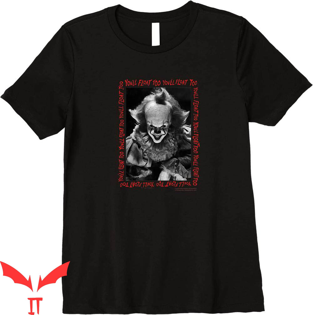 We All Float Down Here T-Shirt IT Horror Design IT The Movie