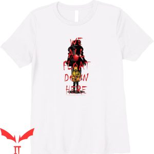 We All Float Down Here T-Shirt IT The Movie Halloween Horror