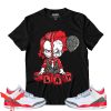 We All Float Down Here T-Shirt Match Jordan 3 Retro Fire Red