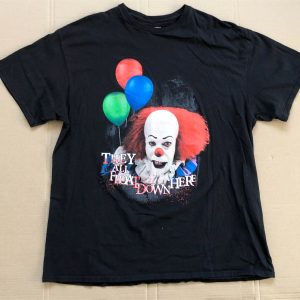 We All Float Down Here T-Shirt Pennywise Clown IT The Movie