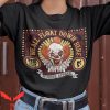 We All Float Down Here T-Shirt Pennywise Clown Vintage IT