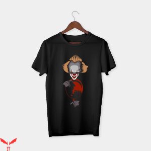 We All Float Down Here T-Shirt Pennywise Silhouette Clown