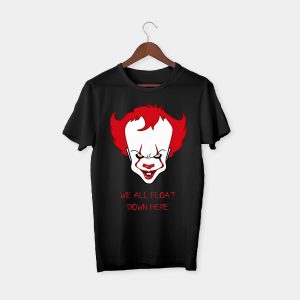 We All Float Down Here T-Shirt Pennywise Silhouette IT Movie