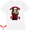 We All Float Down Here T-Shirt Scary Cat Halloween Spooky