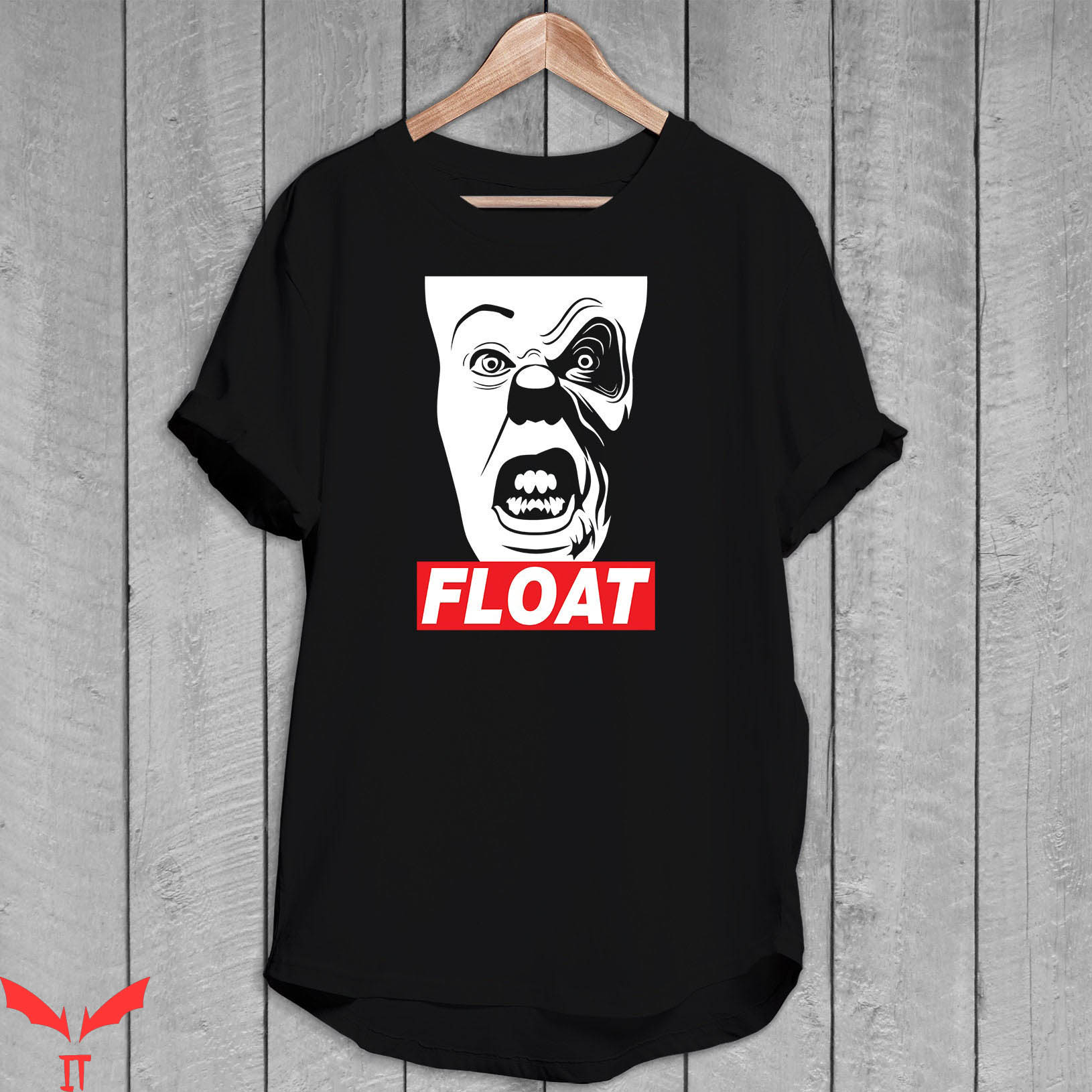 We All Float Down Here T-Shirt Scary Quote IT The Movie