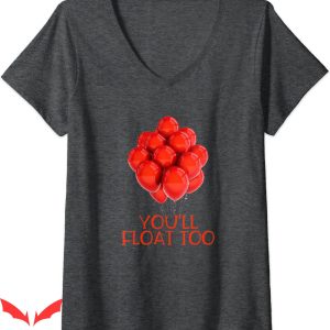 You'll Float Too T-Shirt Scary Red Balloons Costume