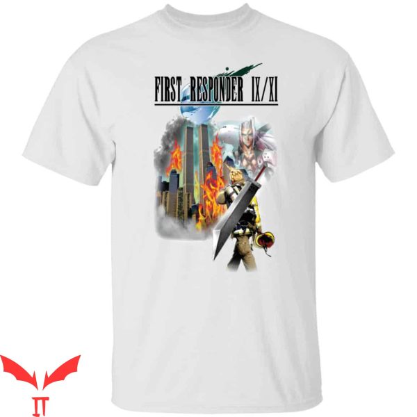 9 11 Final Fantasy T-Shirt FFIXXI Cool Trendy Design Tee