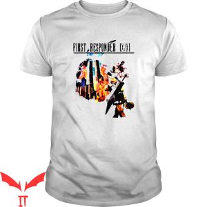9 11 Final Fantasy T-Shirt FFIXXI Minimal Trendy Design Tee