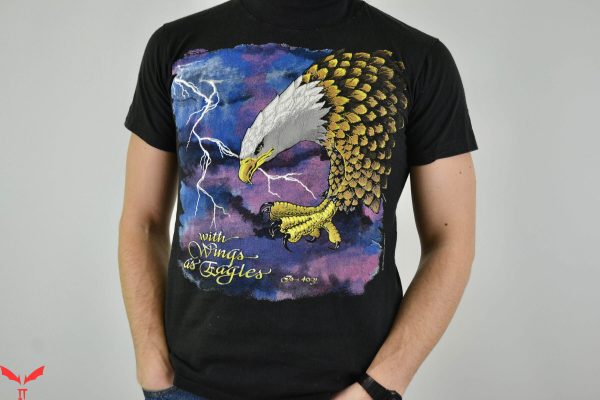 American Thunder T-Shirt 90s Vintage Eagle Thunder Tee