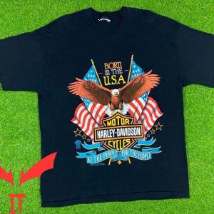 American Thunder T-Shirt Vintage Born In The UsA 80s 90s