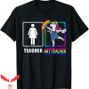 Art Teacher T-Shirt Cute Magical Dabbing Unicorn Funny Tee