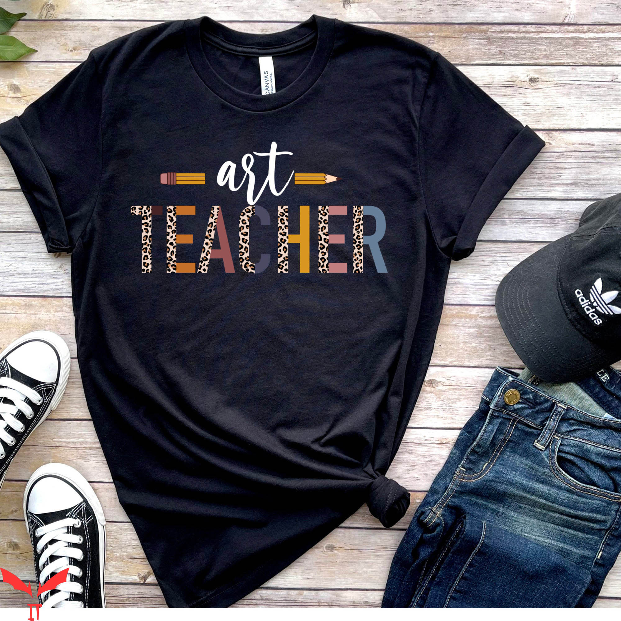 Art Teacher T-Shirt Teacher Appreciation I Love Art Teacher