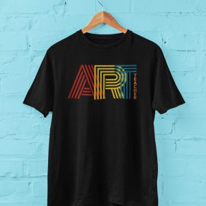 Art Teacher T-Shirt Vintage Vibe Retro Graphic Tee Shirt