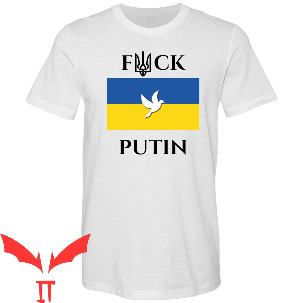 Azov Battalion T-Shirt Fuck Putin I Stand With Ukraine Shirt