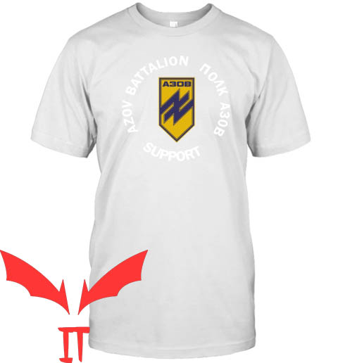 Azov Regiment T-Shirt A30B Support Azov Battalion Cool Azov Regiment T-Shirt A30B Support Azov Battalion Cool