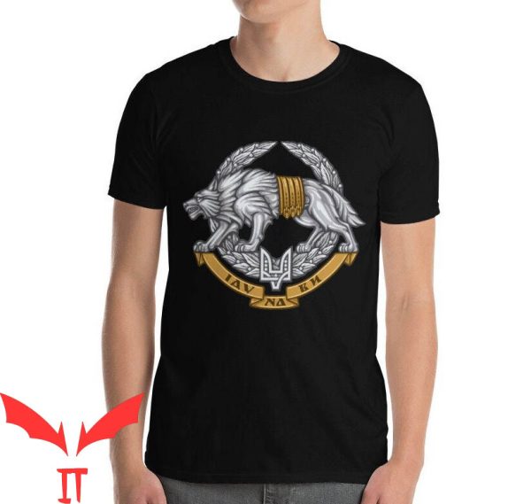 Azov Regiment T-Shirt Army Оf Ukraine Military War Tee
