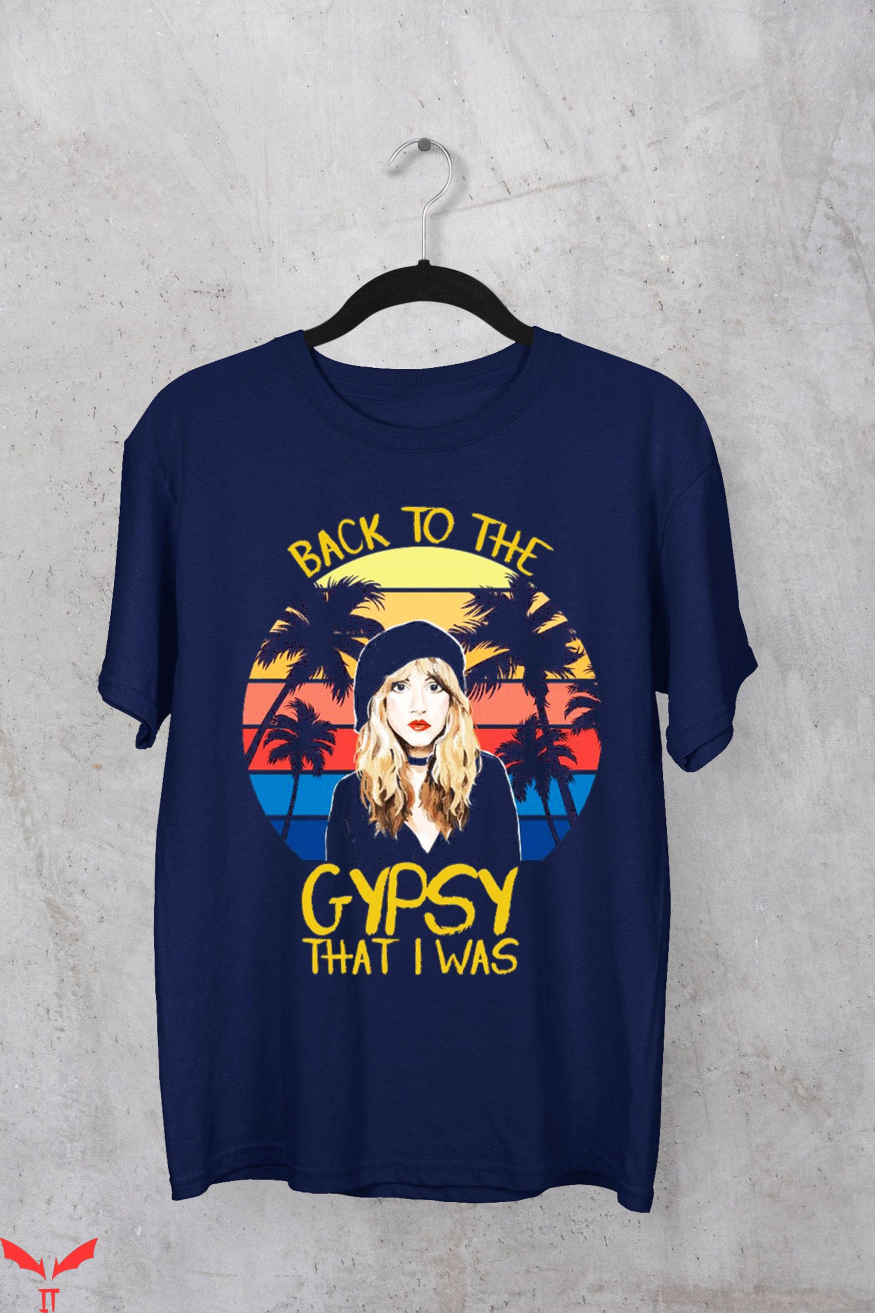 Back To The Gypsy That I Was T-Shirt Vintage Retro Tee Shirt