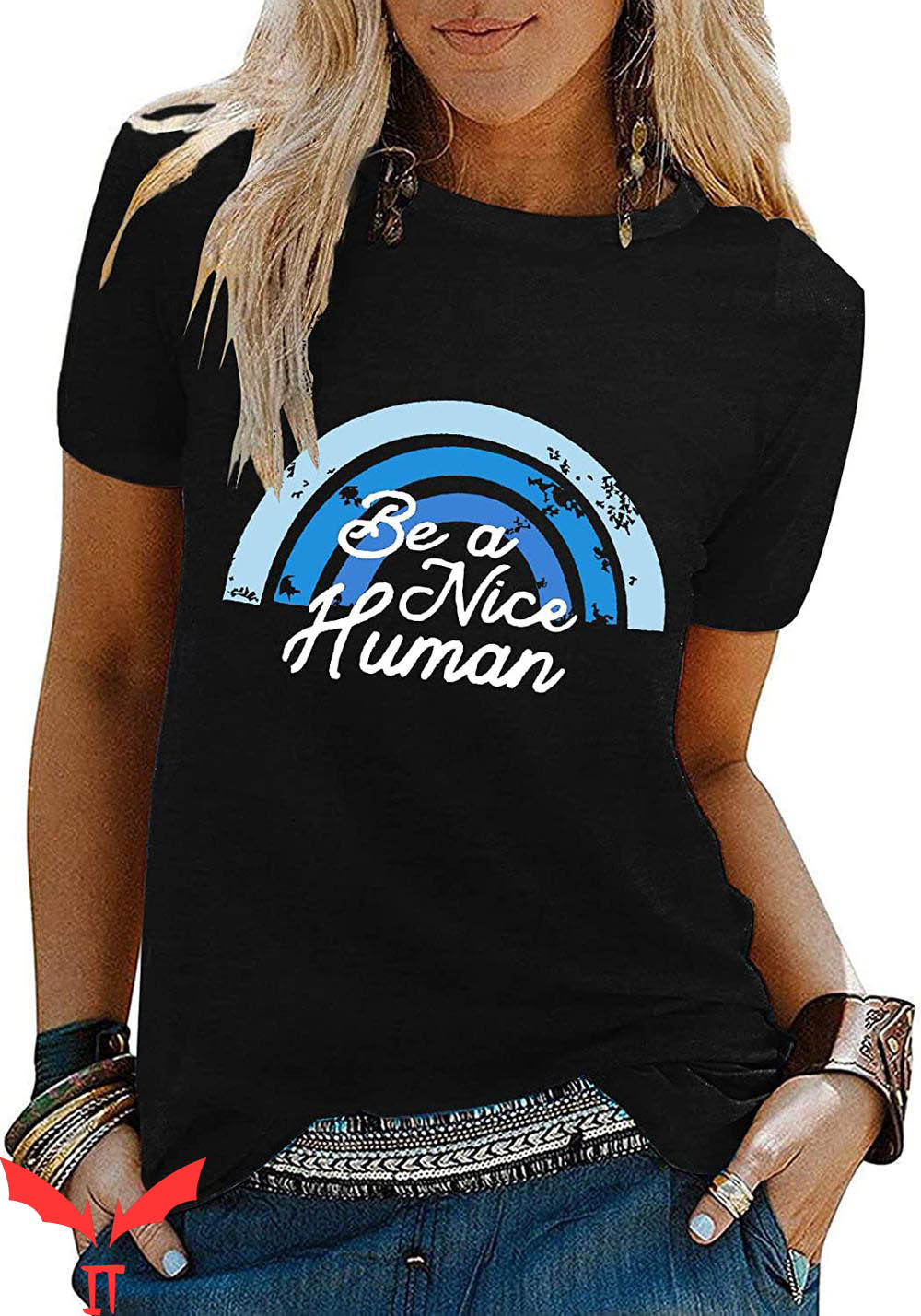 Be A Better Human T-Shirt Cute Graphic Blessed Funny Shirt