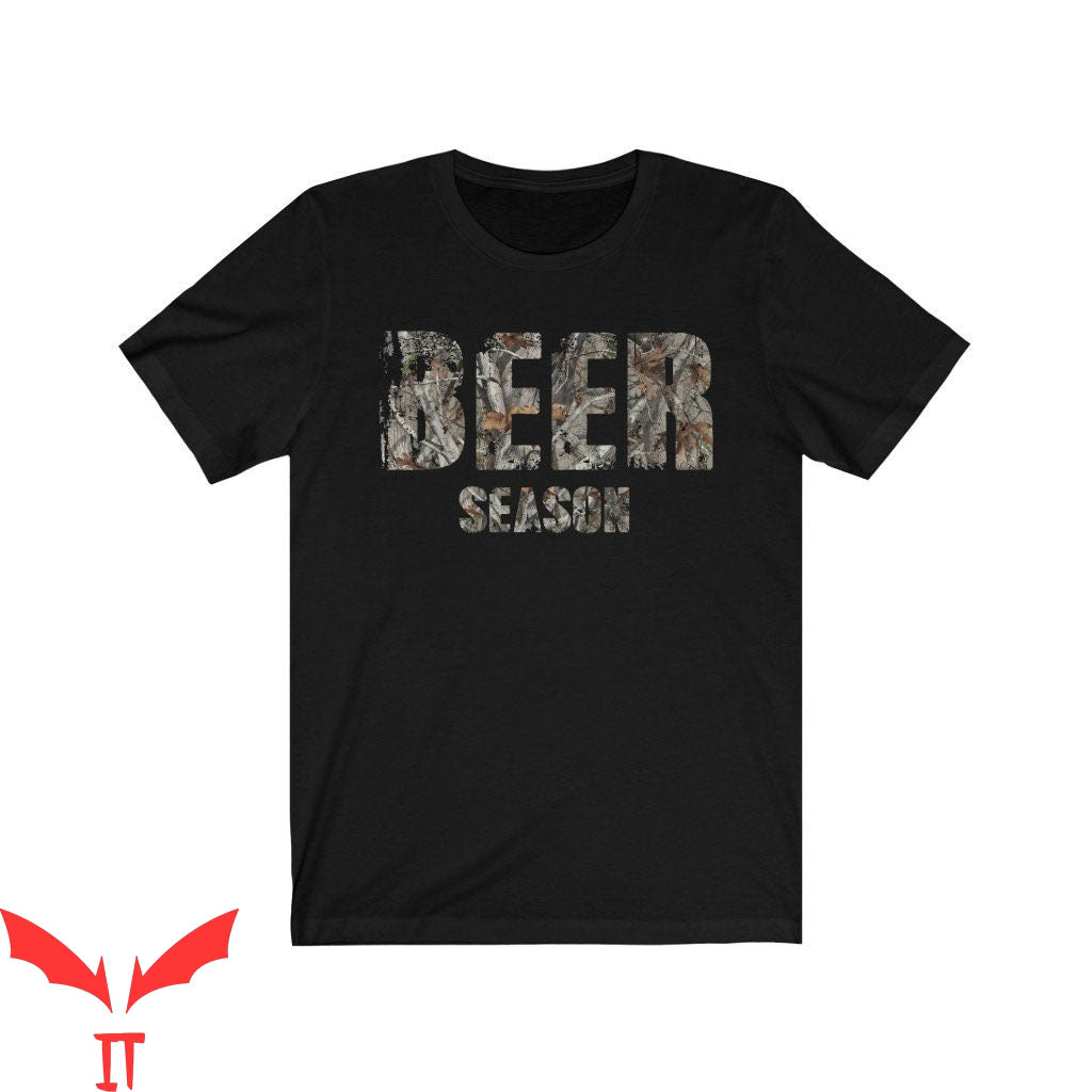 Beer Season T-Shirt Beer Season Hunting Camp Tee Shirt