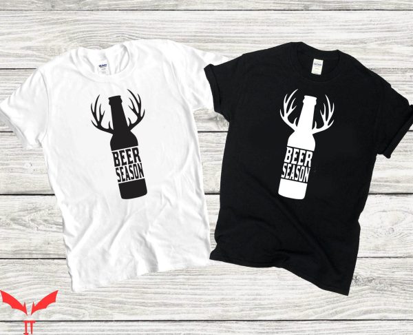 Beer Season T-Shirt Funny Graphic Trendy Design Tee Shirt