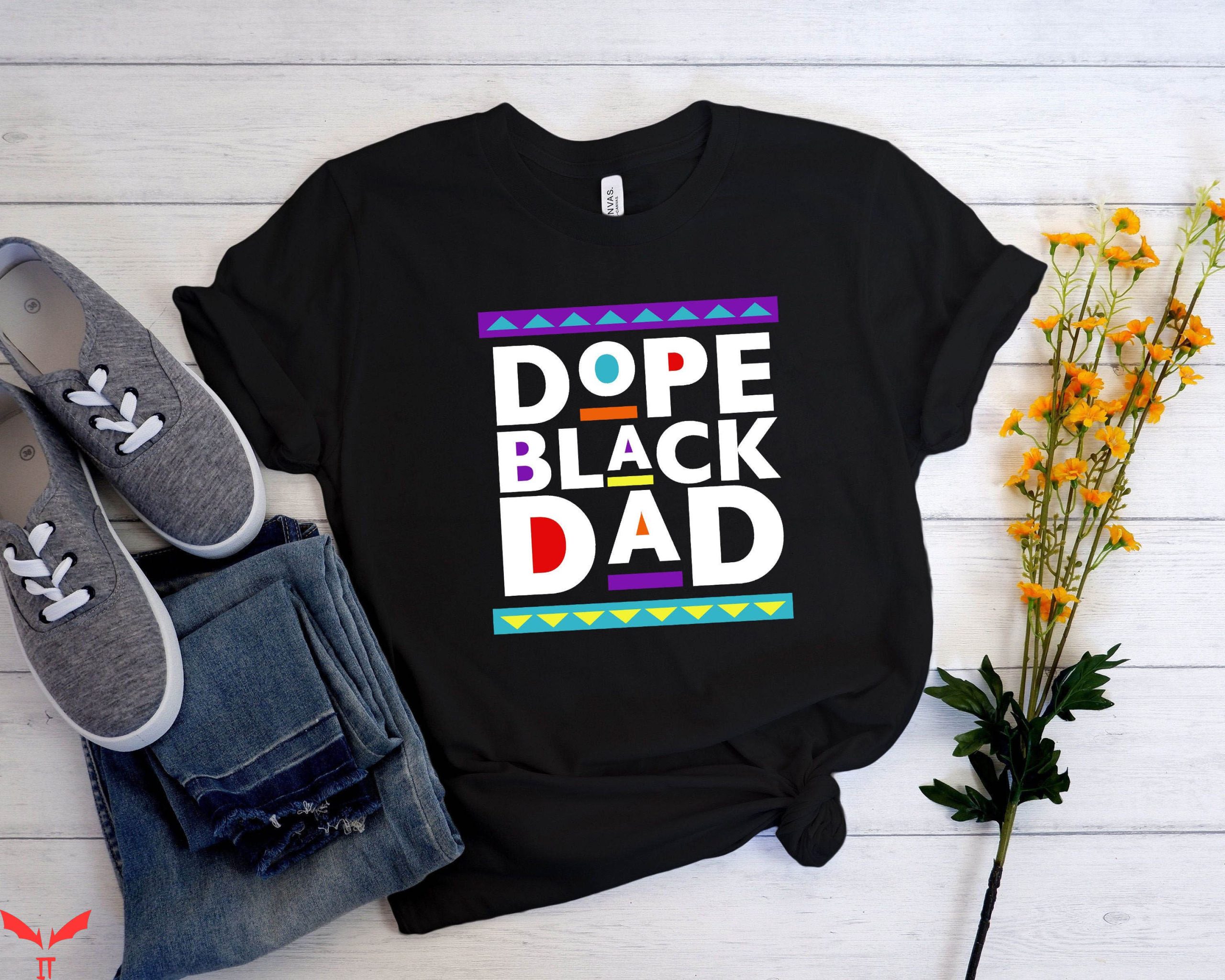 Black Father T-Shirt Best African American Dad Tee Shirt
