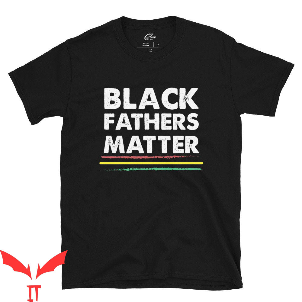 Black Father T-Shirt New Dad Father's Day Design Tee Shirt