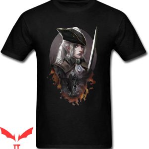 Bloodborne T-Shirt Game Cosplay Freedom Graphic Tee Shirt
