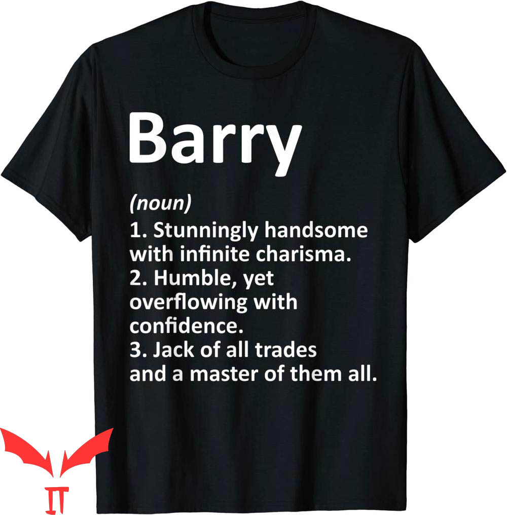 Bud Barry Bob Brent T-Shirt Barry Definition Name Funny