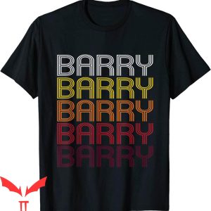 Bud Barry Bob Brent T-Shirt Barry Retro Wordmark Pattern