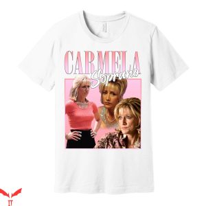 Carmela Soprano T-Shirt Funny Graphic Street Fashion T-Shirt