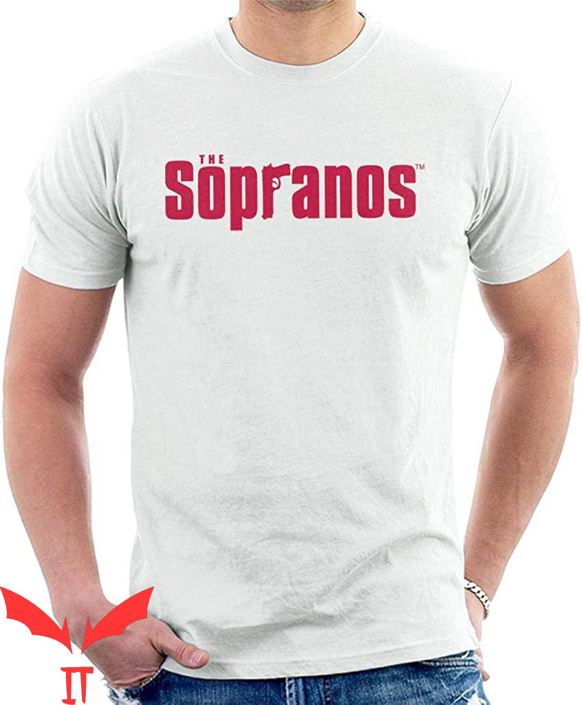 Carmela Soprano T-Shirt The Sopranos Pistol Logo Tee Shirt