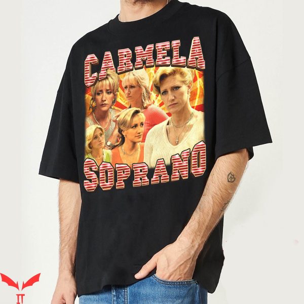 Carmela Soprano T-Shirt The Sopranos Vintage Graphic Tee