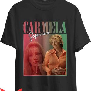 Carmela Soprano T-Shirt Vintage Carmelas Merch Tee Graphic