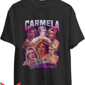 Carmela Soprano T-Shirt Vintage Carmelas Merch Tee Shirt